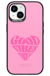 Good Vibes Heart - Apple iPhone 15