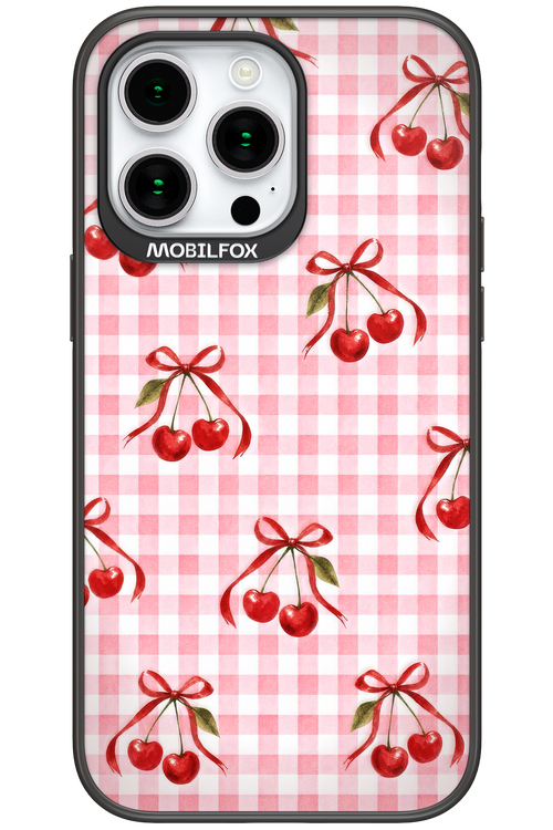 Pink Cherry Checked 2.0 - Apple iPhone 15 Pro Max