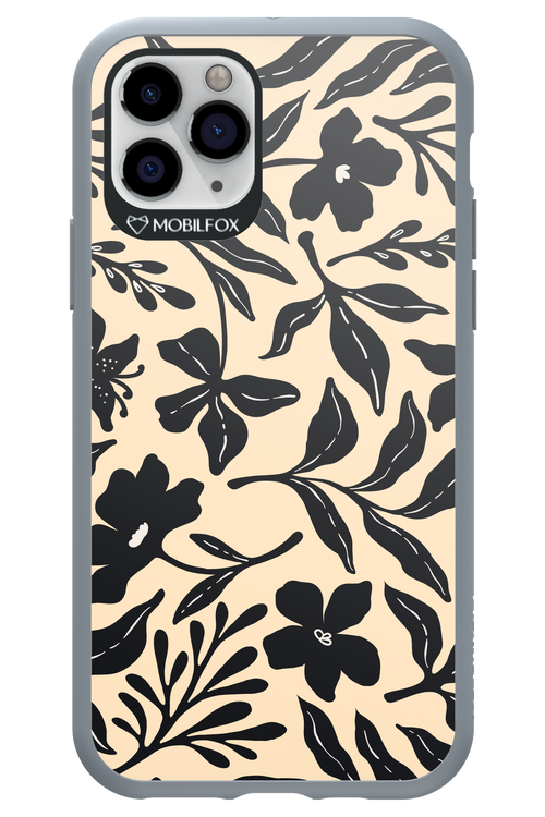 Black Flowers 2.0 - Apple iPhone 11 Pro