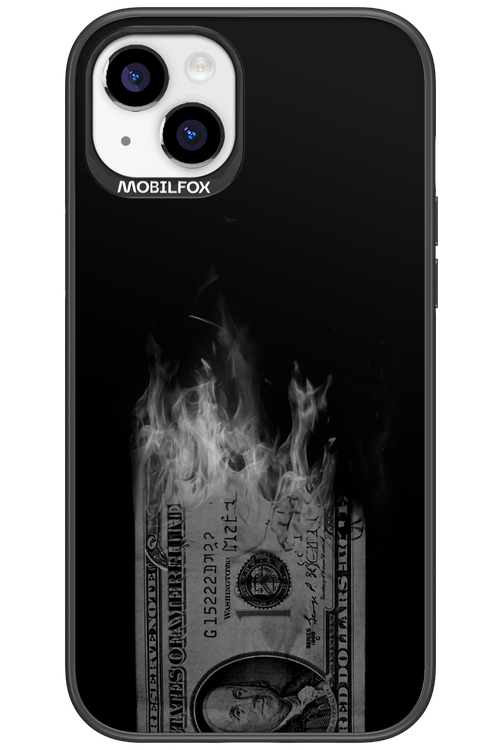 Money Burn B&W 2.0 - Apple iPhone 15 Plus