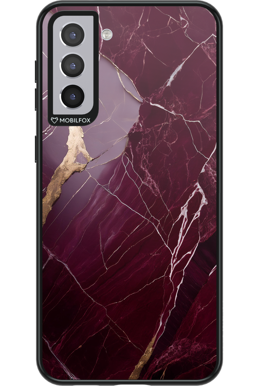 Burgundy Marble - Samsung Galaxy S21+