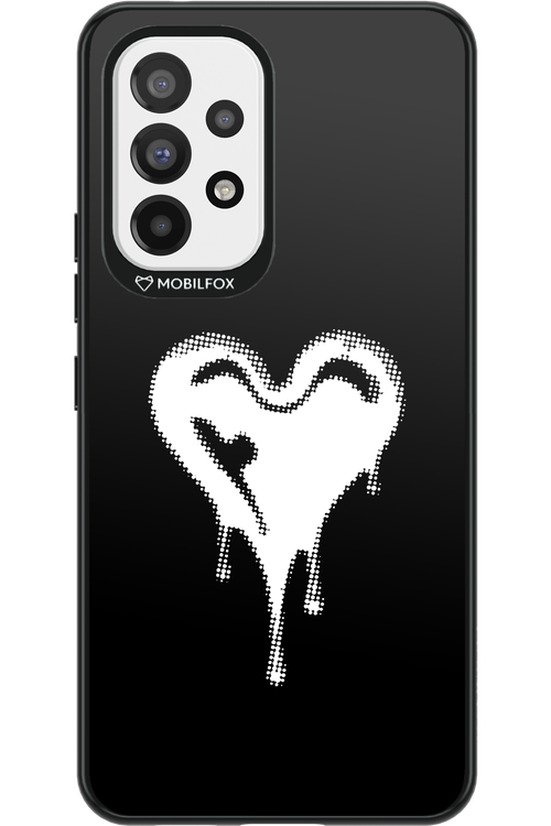 Heart Black - Samsung Galaxy A53