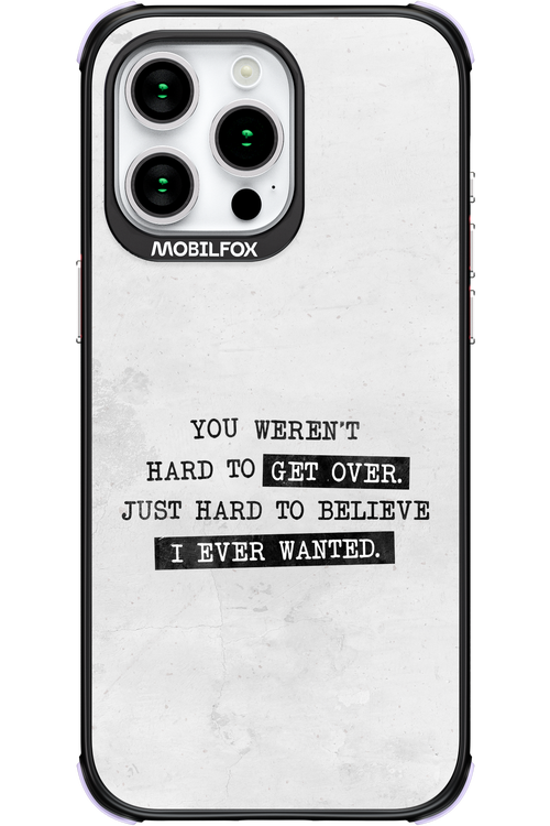 Hard to Believe 2.0 - Apple iPhone 15 Pro Max
