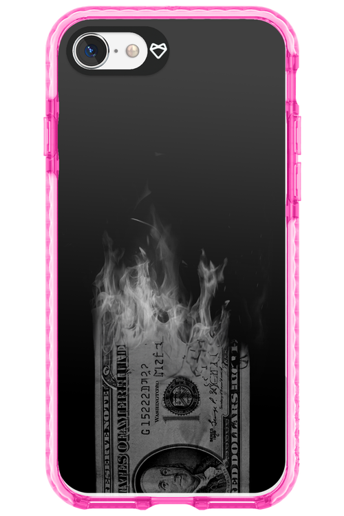 Money Burn B&W 2.0 - Apple iPhone 8