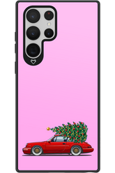 XMAS Car Pink - Samsung Galaxy S22 Ultra