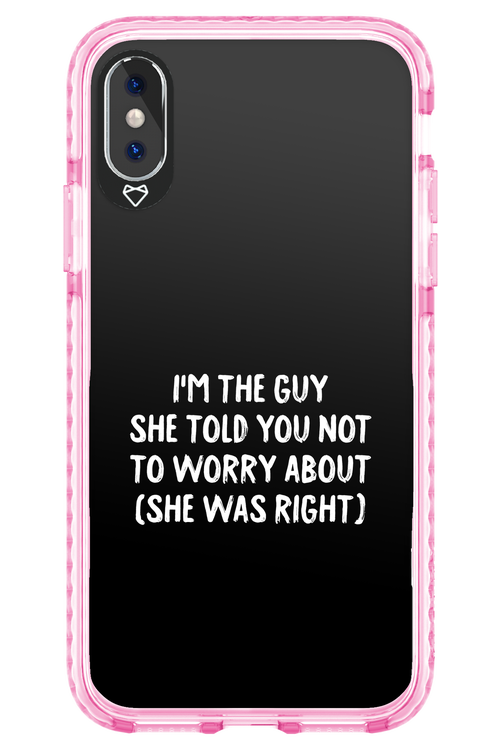 She was right 2.0 - Apple iPhone XS