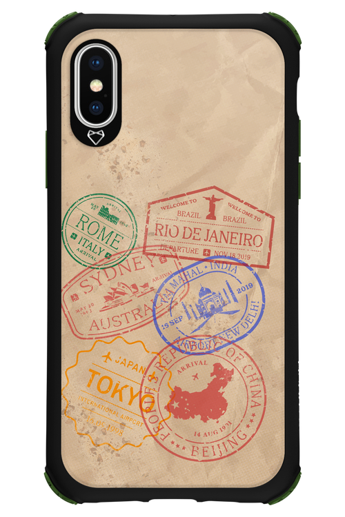 Travel Stamps 2.0 - Apple iPhone X
