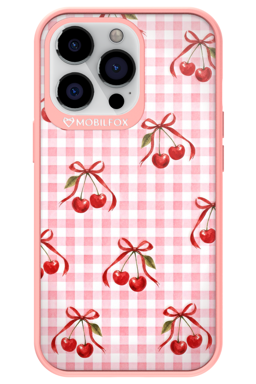 Pink Cherry Checked 2.0 - Apple iPhone 13 Pro