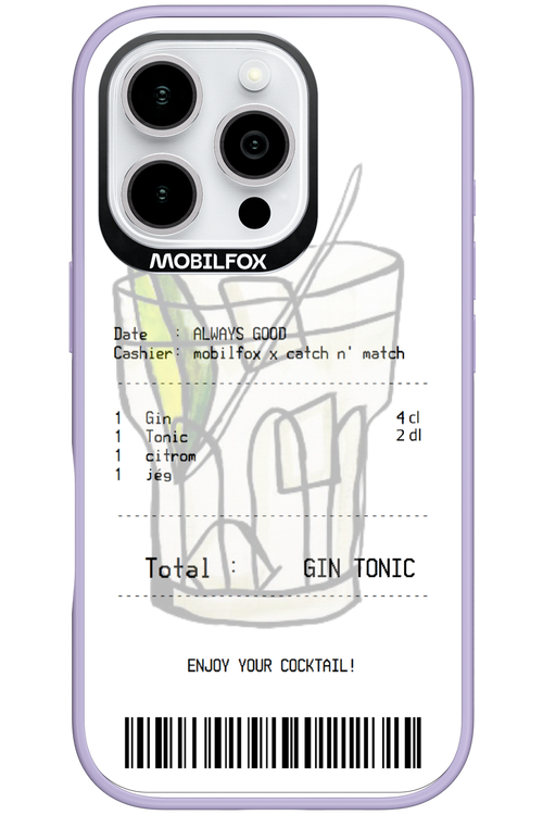 gin tonic - Apple iPhone 16 Pro