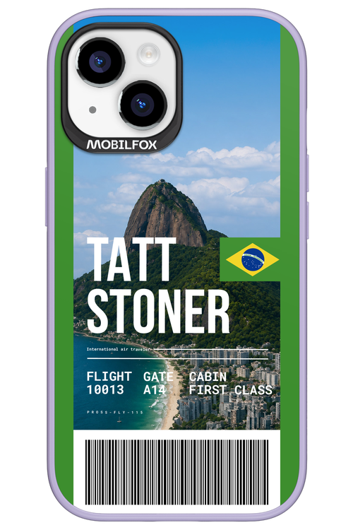 TATT STONER (fly ticket) 2.0 - Apple iPhone 15
