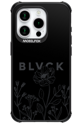 Black Flowers - Apple iPhone 15 Pro