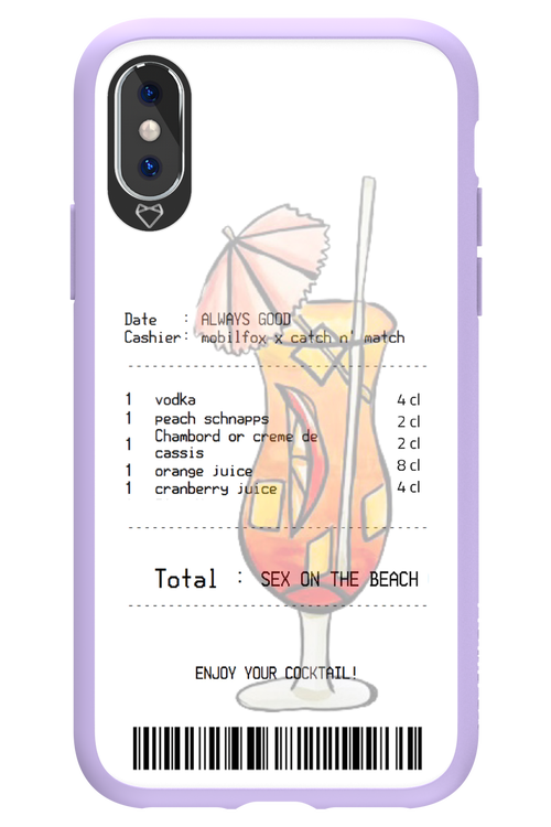 sex on the beach cocktail - Apple iPhone X