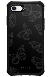 Black Butterflies - Apple iPhone SE 2022