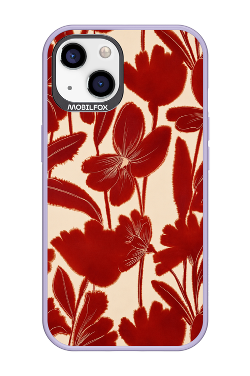Burgundy Flowers 2.0 - Apple iPhone 13