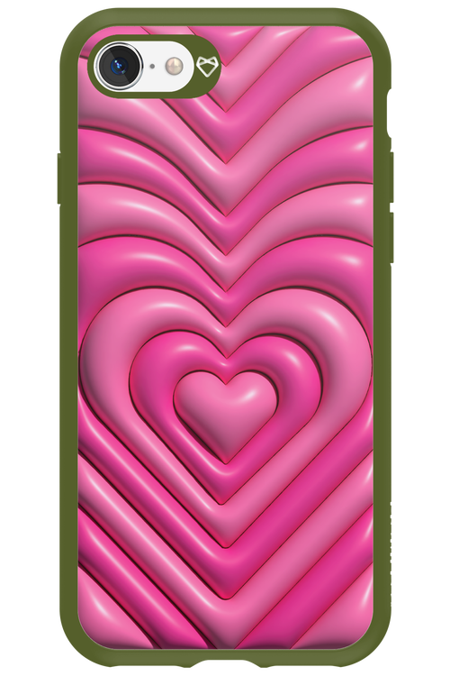 Puffer Heart - Apple iPhone 8