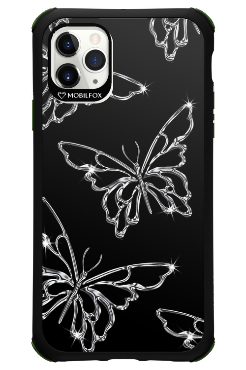 Silver Butterfly 2.0 - Apple iPhone 11 Pro Max