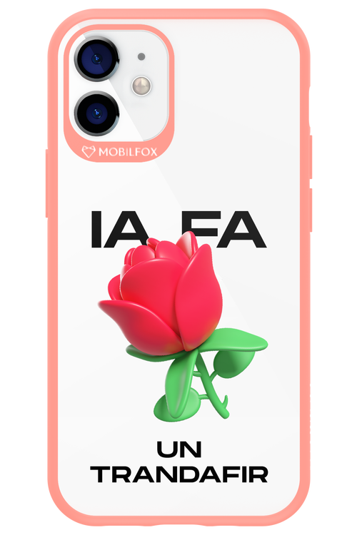 IA Rose Transparent - Apple iPhone 12 Mini