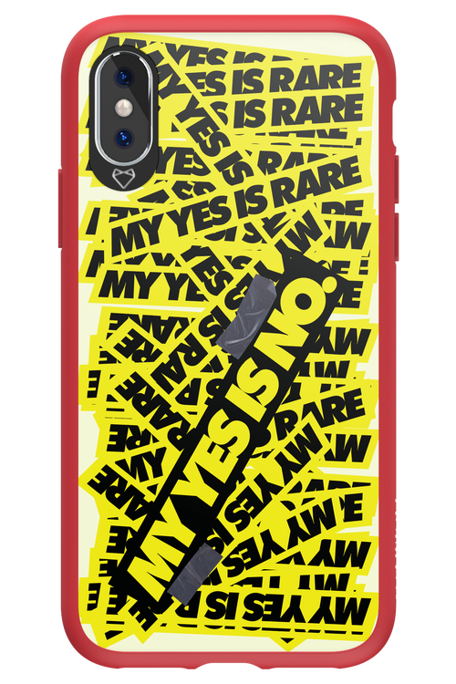 My yes is no 2.0 - Apple iPhone X