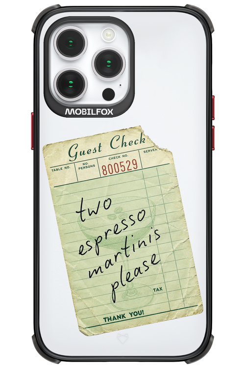 Espresso Martini 2.0 - Apple iPhone 14 Pro Max