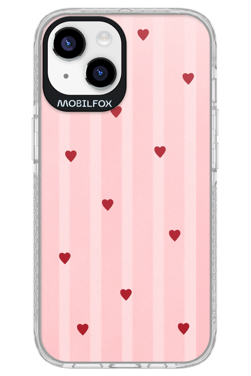 Red Little Hearts 2.0 - Apple iPhone 14