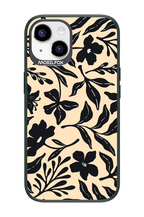 Black Flowers 2.0 - Apple iPhone 14