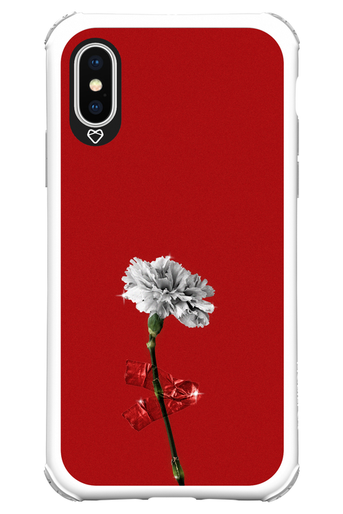 Red Flower - Apple iPhone X