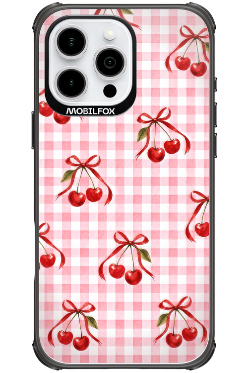 Pink Cherry Checked 2.0 - Apple iPhone 16 Pro Max