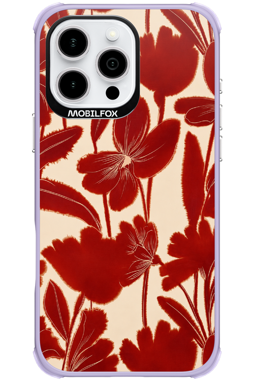Burgundy Flowers 2.0 - Apple iPhone 16 Pro Max