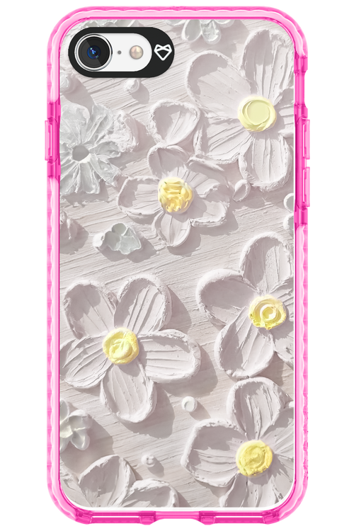 White Flowers 2.0 - Apple iPhone 8
