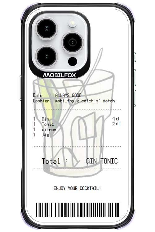 gin tonic - Apple iPhone 16 Pro