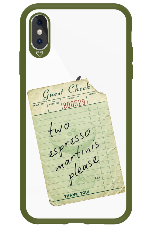 Espresso Martini 2.0 - Apple iPhone XS Max