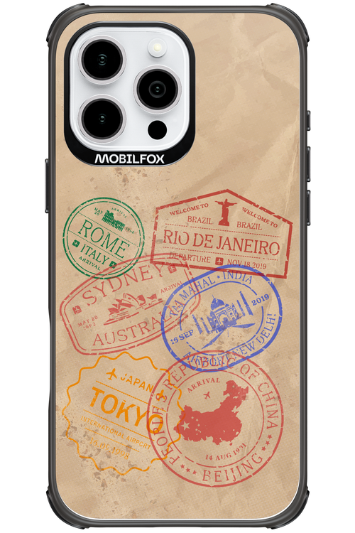 Travel Stamps 2.0 - Apple iPhone 16 Pro Max