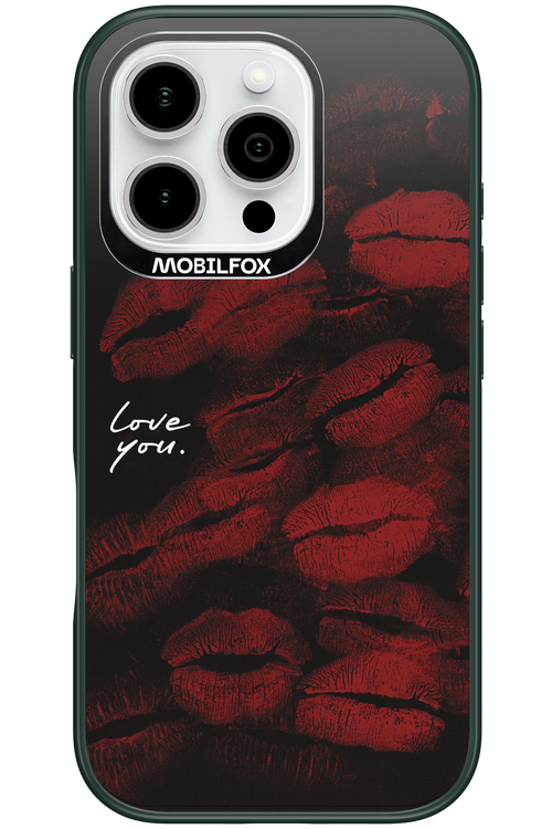 LOVE U BLACK 2.0 - Apple iPhone 16 Pro