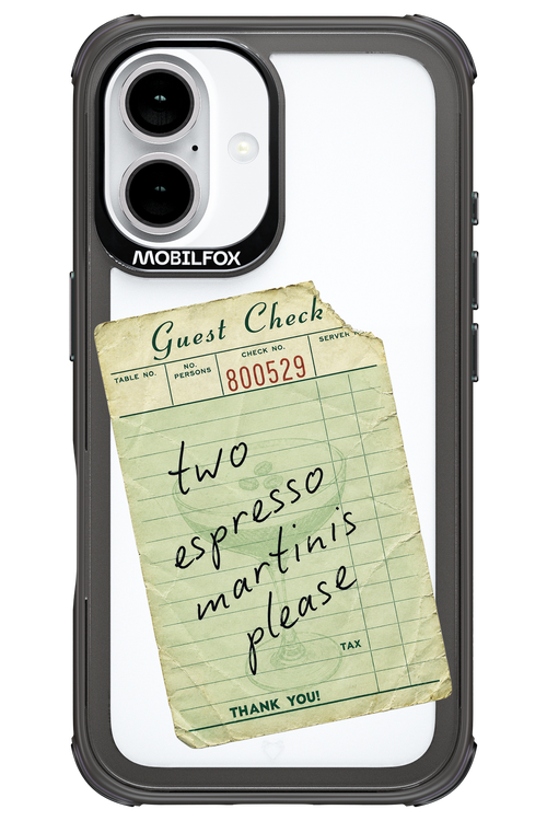 Espresso Martini 2.0 - Apple iPhone 16