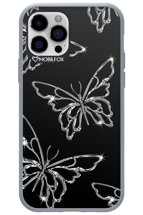 Silver Butterfly 2.0 - Apple iPhone 12 Pro