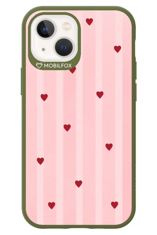 Red Little Hearts 2.0 - Apple iPhone 13 Mini