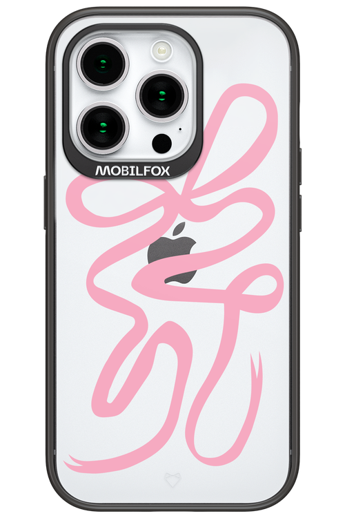 Pink Bow - Apple iPhone 15 Pro