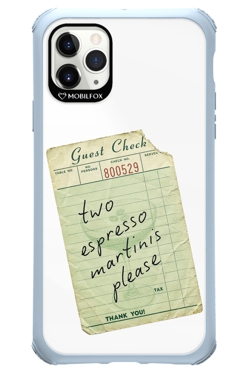 Espresso Martini 2.0 - Apple iPhone 11 Pro Max