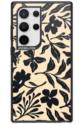 Black Flowers 2.0 - Samsung Galaxy S24 Ultra