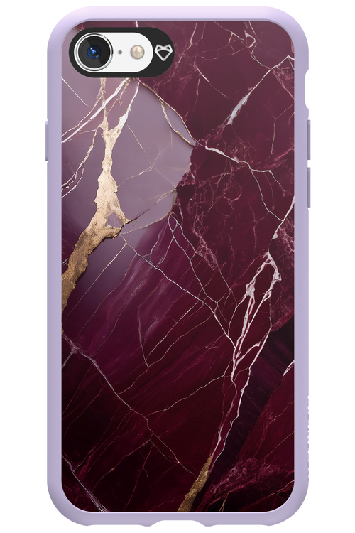 Burgundy Marble - Apple iPhone SE 2020