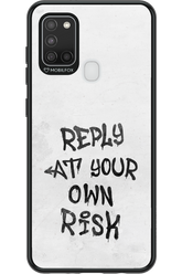 At Your Own Risk 2.0 - Samsung Galaxy A21 S