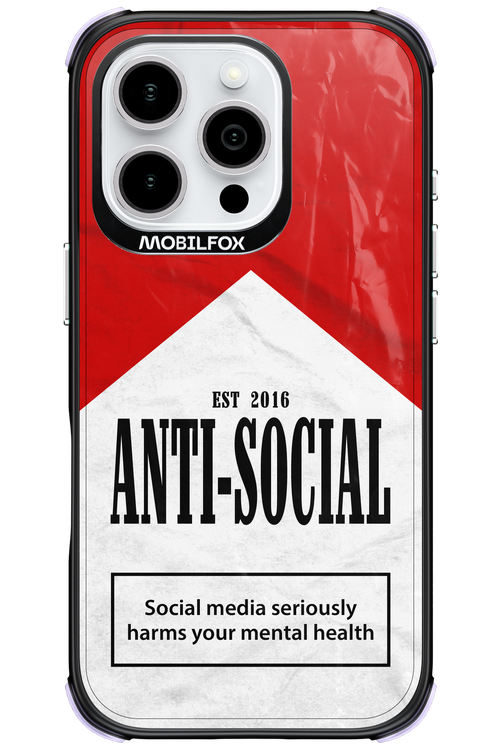 ANTI-SOCIAL II 2.0 - Apple iPhone 16 Pro