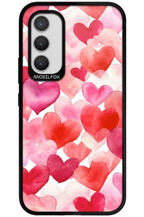 Water Painted Heart 2.0 - Samsung Galaxy A34