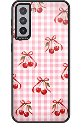 Pink Cherry Checked 2.0 - Samsung Galaxy S21+