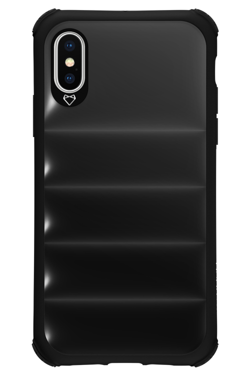 Black Puffer Case - Apple iPhone XS