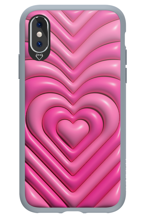 Puffer Heart - Apple iPhone X