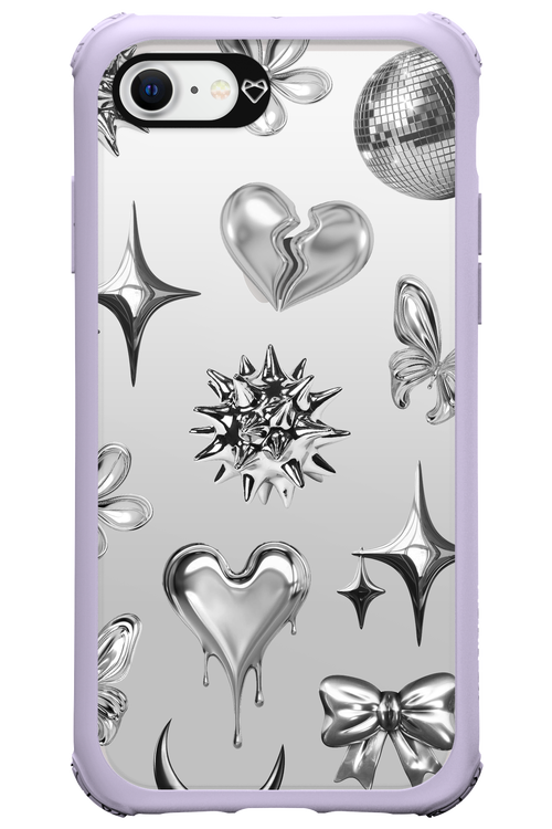 Silver Zone Transparent - Apple iPhone 7