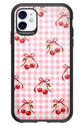 Pink Cherry Checked 2.0 - Apple iPhone 11