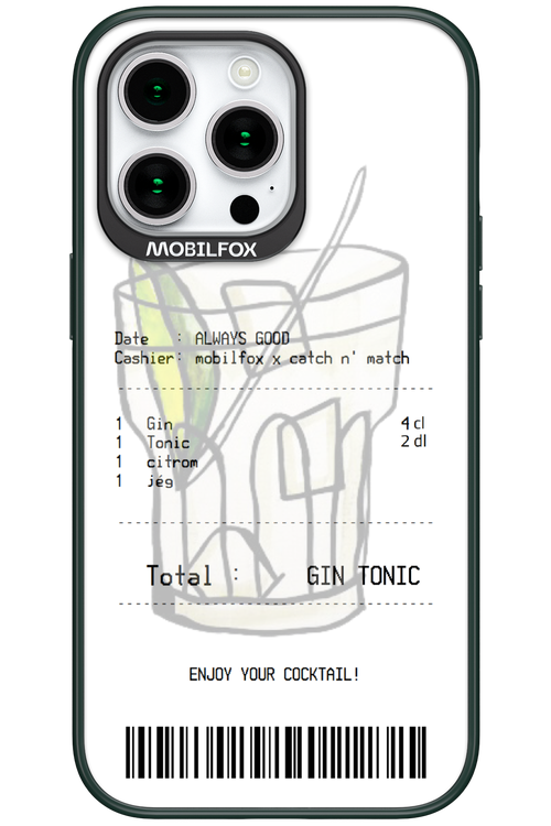 gin tonic - Apple iPhone 15 Pro Max