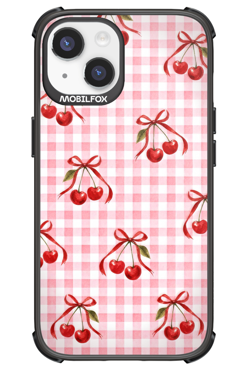 Pink Cherry Checked 2.0 - Apple iPhone 14